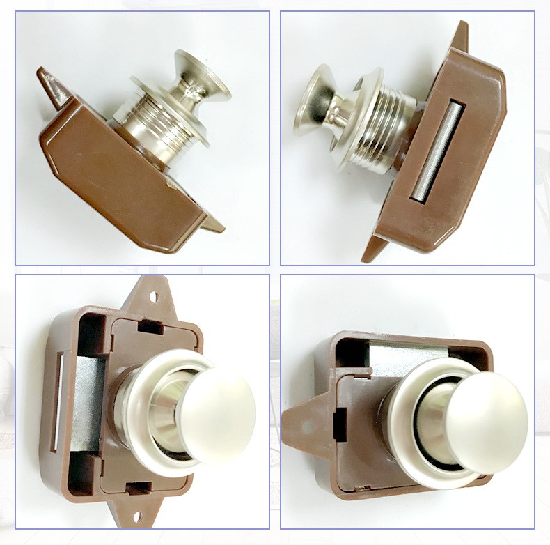 Button lock waterproof button lock distribution box furniture button lock cabinet button lock Button lock waterproof button lock distribution box furniture button lock cabinet button lock