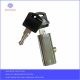 Steel cabinet lock