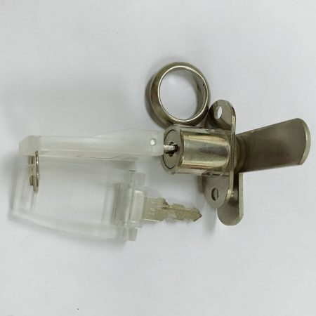 square stainless steel door lock