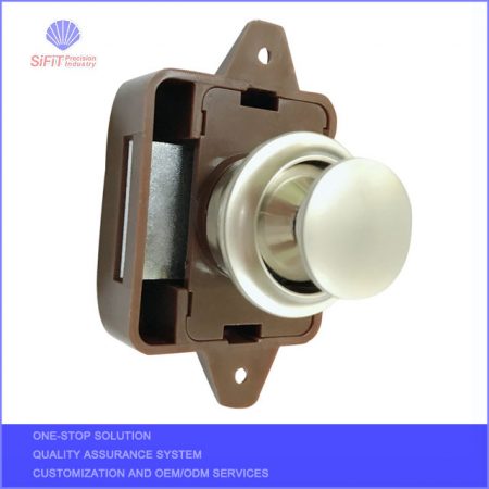 waterproof button lock