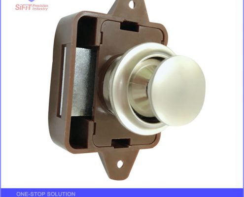 waterproof button lock