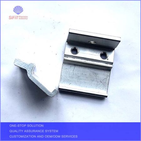 Aluminum Extrusion and Drilling Tube Clamp for Solar System
