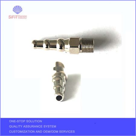 Forging Machining Bronze Oil Nozzle Chrome