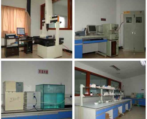 Chemical Lab to analysis the Chemical components