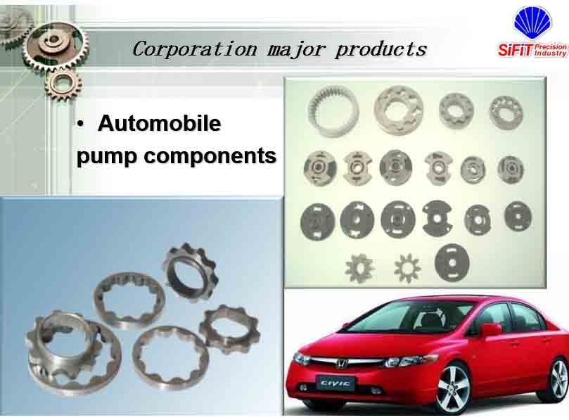 Powder Metallurgy Parts Factory Automobile pump parts pic