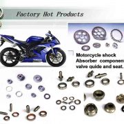 Powder Metallurgy Parts Factory Motorcycle shock Absorber components valve guide and seats pic