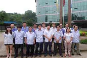 Powder metallurgy parts factory engineer team pic