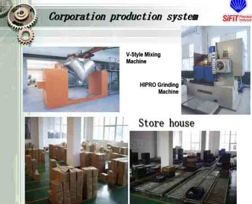 V Style Mixing Machine HIPRO Grinding Machine